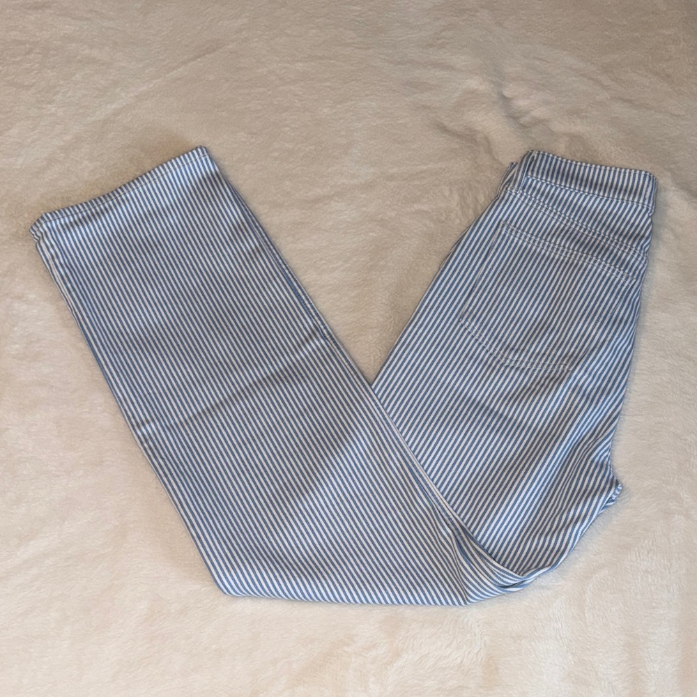 Abercrombie & Fitch Striped 90s Relaxed Jean High Rise